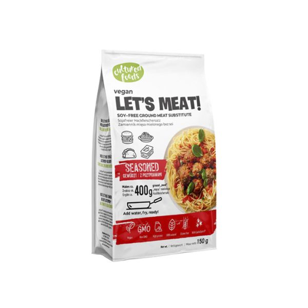 Let's Meat Plant-based Alternative with Seasoning 150g