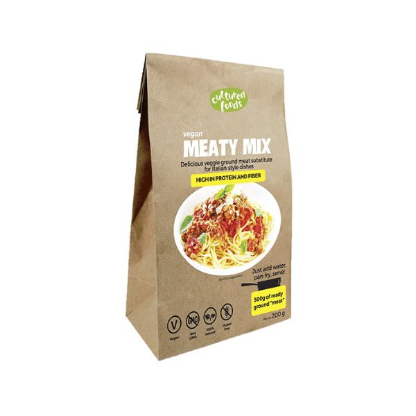 Meaty mix vegan alternative to minced meat - plant-based protein | EverVegan