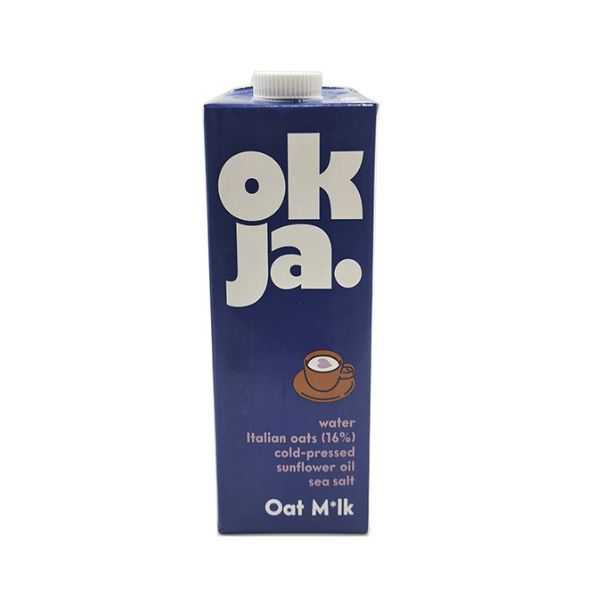 Okja oat mylk 1L rich and creamy - dairy-free no added sugar plant-based drink | EverVegan