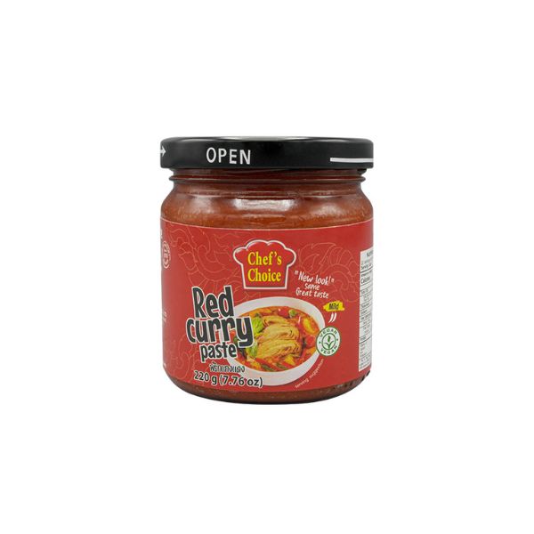 Vegan red curry paste authentic Thai plant-based - dairy-free cooking paste | EverVegan