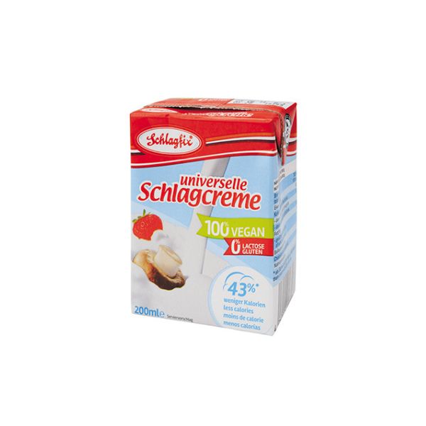 Schlagfix vegan universal cooking cream 200ml - plant-based dairy-free sauce cream | EverVegan