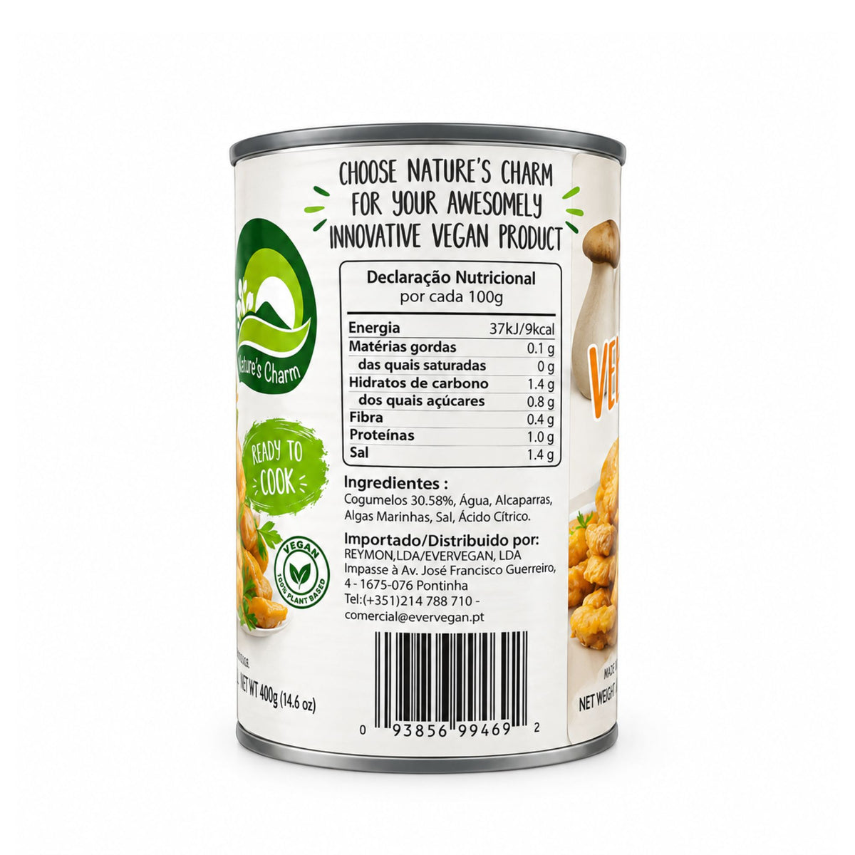 Alternativa vegetal a calamares – champiñones marinados 425g