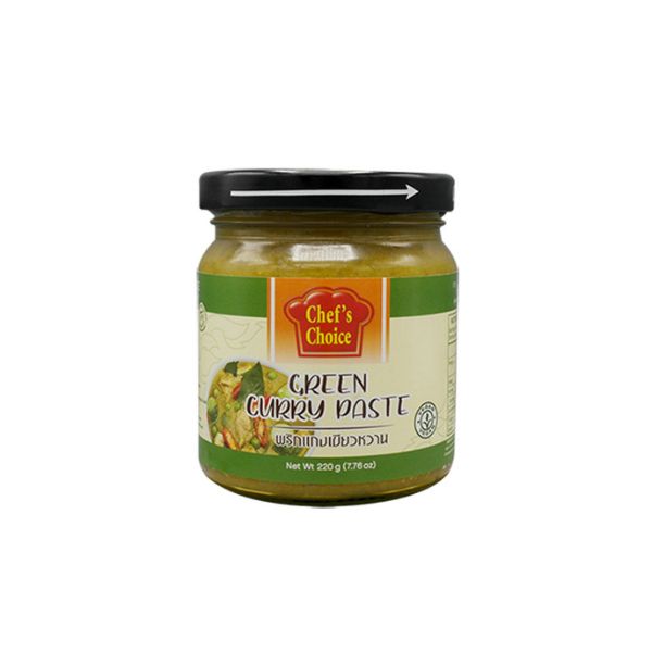 Vegan green curry paste 220g authentic Thai plant-based - dairy-free cooking paste | EverVegan