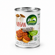 Vegan scallop marinated king oyster mushrooms - plant-based seafood alternative | EverVegan