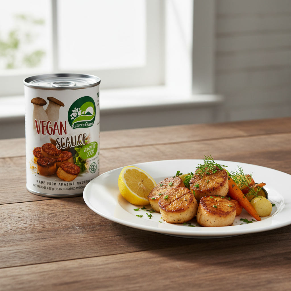 

Vegan scallop marinated king oyster mushrooms - plant-based seafood alternative | EverVegan Vegan scallop marinated king oyster mushrooms - plant-based seafood alternative | EverVegan 