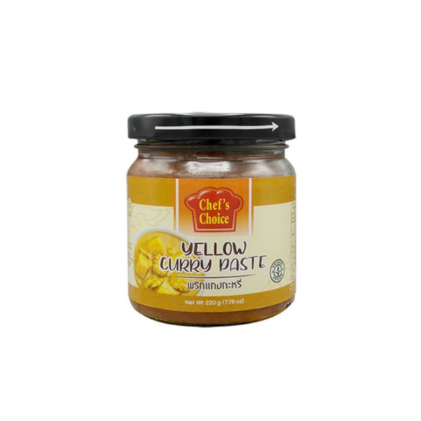 Vegan yellow curry paste 220g authentic Thai plant-based - dairy-free cooking paste | EverVegan