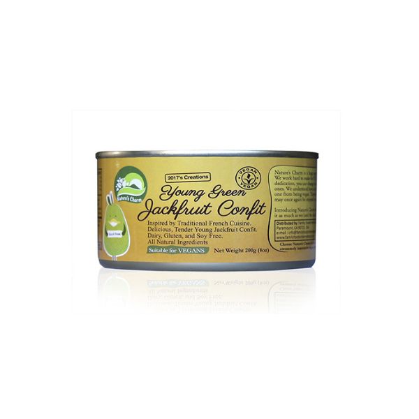 Young Jackfruit Confit 200g - French Style Plant-based Alternative