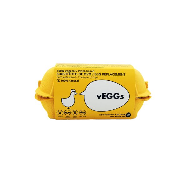 vEGGs plant-based egg alternative 102g 32 eggs - 100% natural vegan baking ingredient | EverVegan